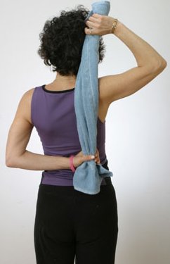 exercise using a towel
